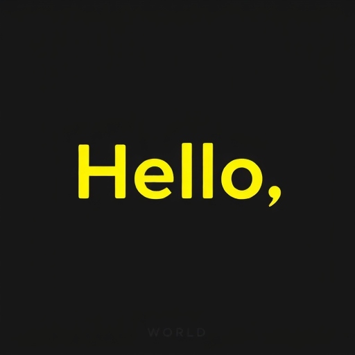 hello world